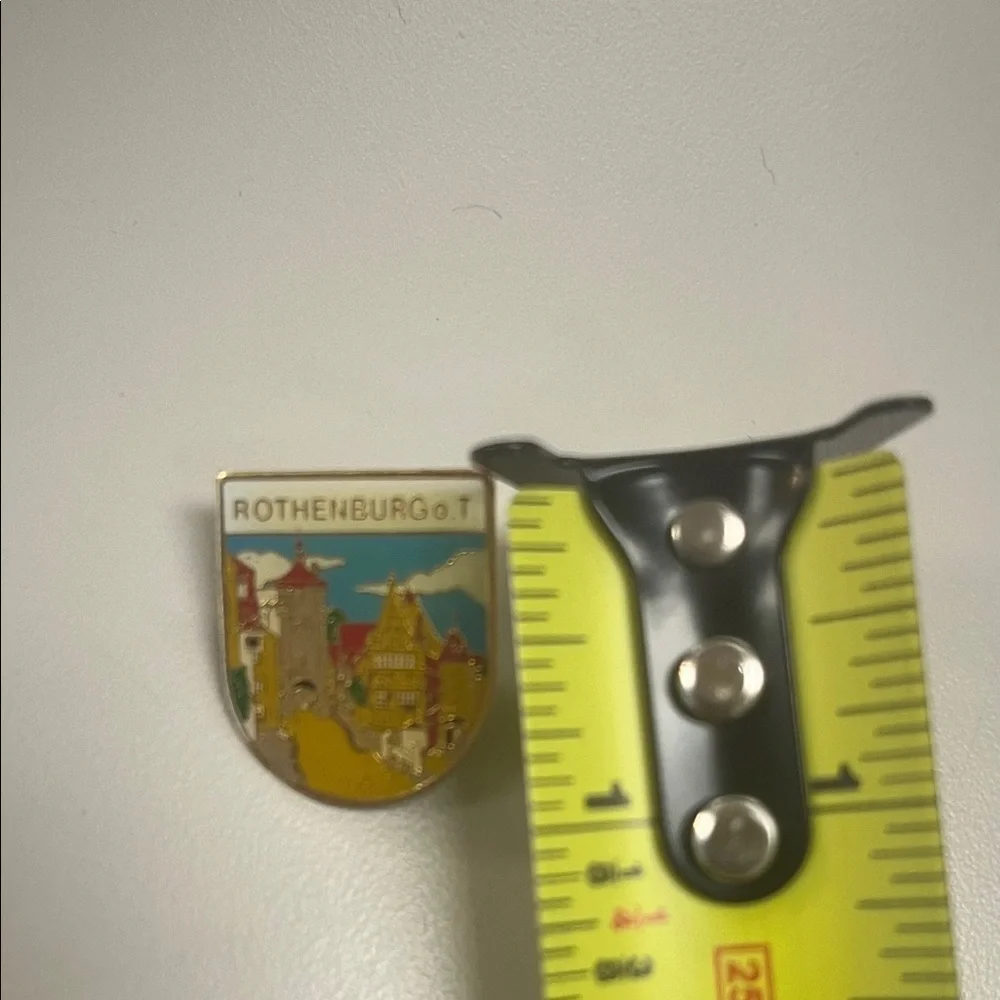 Rothenburg O.T. Enamel Travel Pin